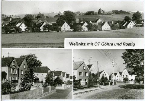 30756 Weßnitz 1988 Blick Auf Weßnitz, Göhra Und Rostig Brück & Sohn Kunstverlag