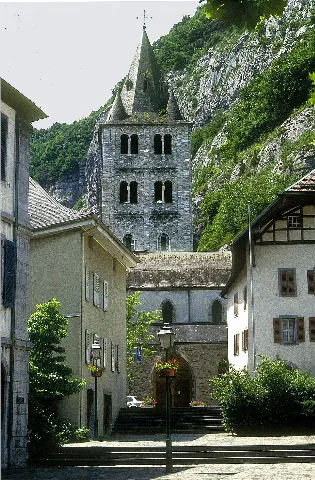32126 St Maurice, Abteikirche 1990 06 03