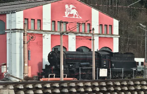 33 132 Vintage Steam Locomotive Mürzzuschlag