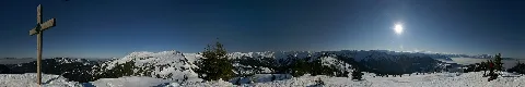 360°Gipfelpanorama Gapfohl