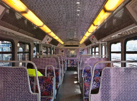 485 129 1 S Bahn Berlin Passenger Cabin