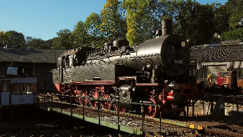 93 230,Lit By The Late Afternoon Sun On The Dieringhausen Turntable. Panoramio
