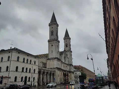 A Church Next To Lmu In Munich