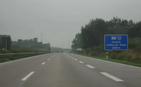 A1, Dreieck Ahlhorner Heide 2000M Geo.hlipp.de 13001