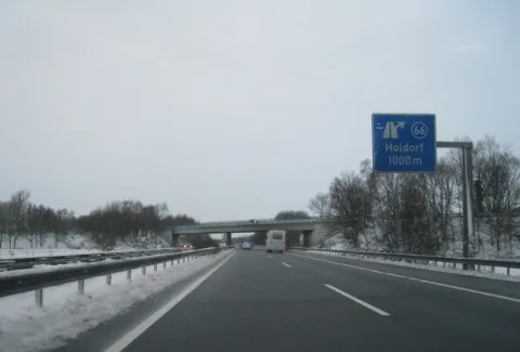A1 Kreuz (66), Holdorf (1000M) Geo.hlipp.de 9726