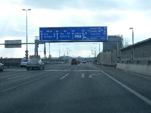 A23 Knoten Prater