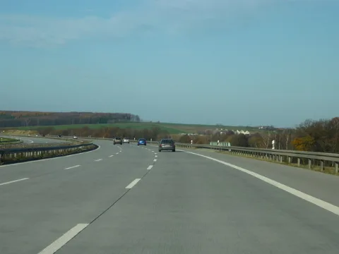 A4 (E40) Bei Grumbach Im Chemnitzer Land Geo.hlipp.de 6748