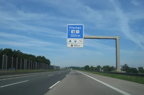 A4 Frechen Rastplatz, 1000M Geo En.hlipp.de 11693