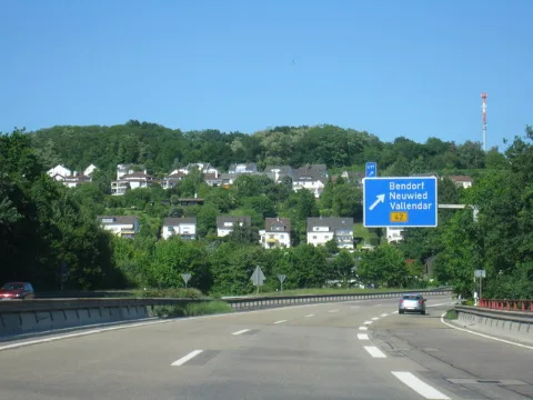 A48 Kreuz 11, Bendorf Neuwied Geo En.hlipp.de 12133