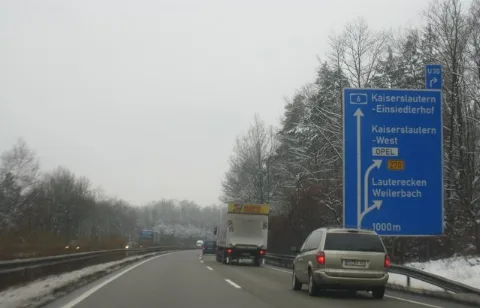 A6 Kreuz 15, Kaiserslautern West (1000M) Geo.hlipp.de 16015