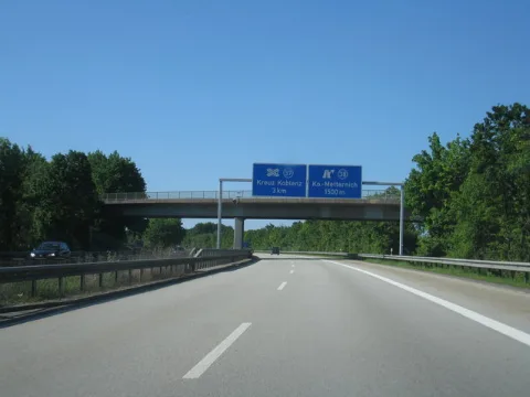 A61 Kreuz 38, Koblenz Metternich (1500M) Geo En.hlipp.de 12122