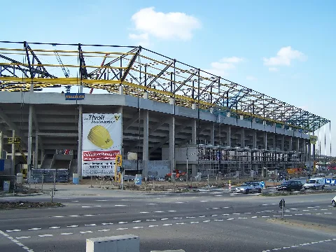 Aachen Tivoli Under Construction