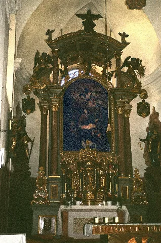Abenberg, Kirche St. Peter, Der Hochaltar