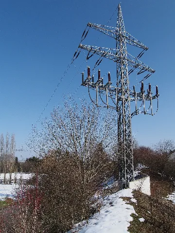 Abspannmast Erdkabel