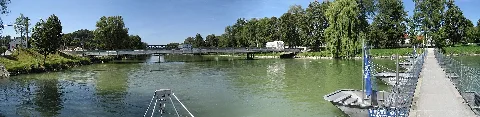 Achdorfer Isarsteg Umbau Panoramio