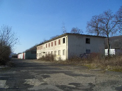 Administraion Building And Hangar Of Former Trier Air Base 2012