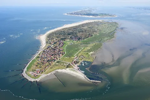 Aerial Image Of Baltrum (View From The West)