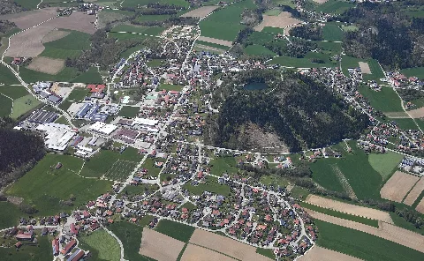 Aerial Image Of Buechlberg