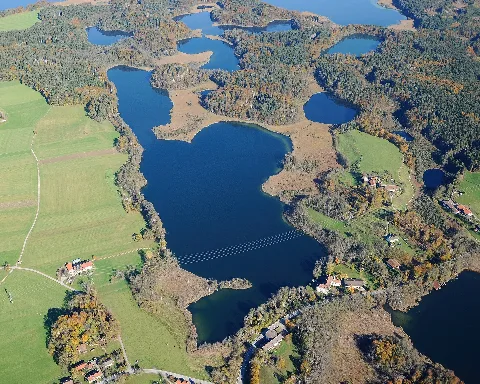 Aerial Image Of Schloßsee (View From The Southwest)