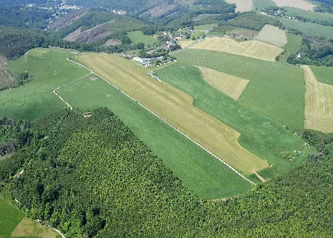 Aerial Image Of The Altena Hegenscheid Airfield