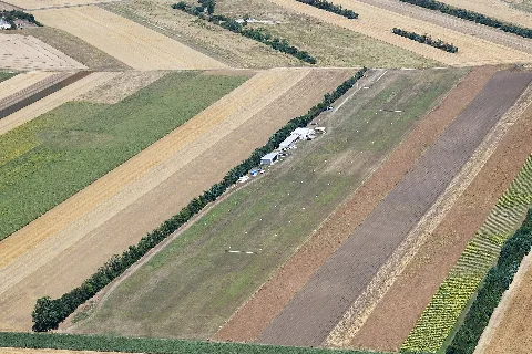 Aerial Image Of The Altlichtenwarth Airfield