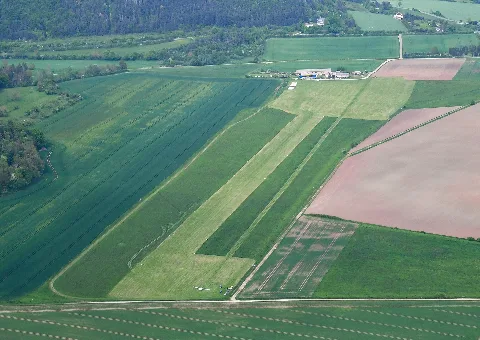 Aerial Image Of The Bad Berka Airfield