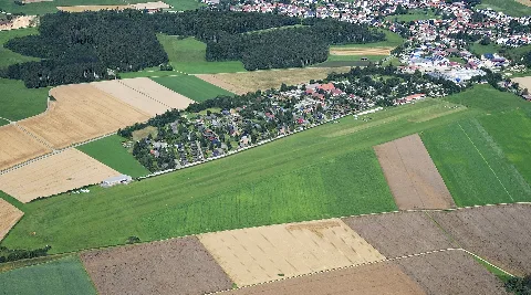 Aerial Image Of The Bartholomä Amalienhof Airfield