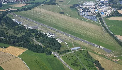 Aerial Image Of The Bayreuth Airfield