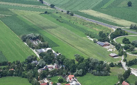 Aerial Image Of The Dachau Gröbenried Airfield
