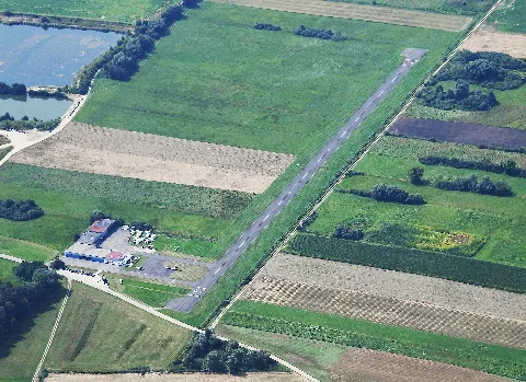 Aerial Image Of The Deggendorf Airfield