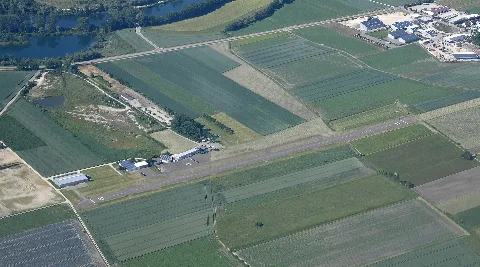 Aerial Image Of The Donauwörth Genderkingen Airfield