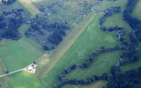 Aerial Image Of The Elsenthal Grafenau Airfield