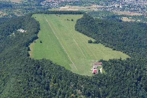 Aerial Image Of The Farrenberg Gliding Site