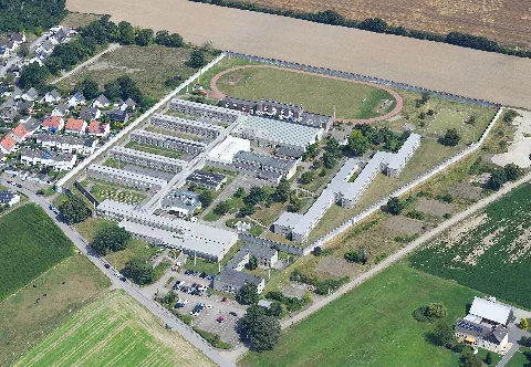 Aerial Image Of The Iserlohn Prison (View From The Southwest)
