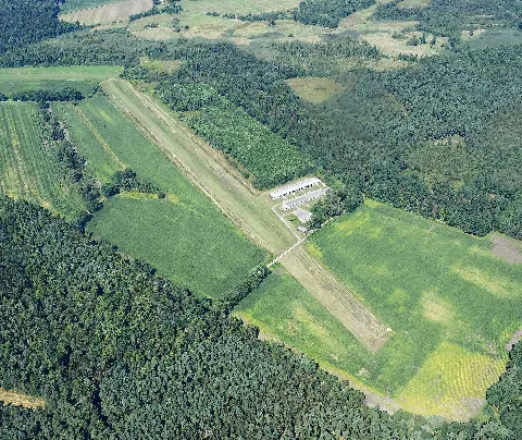 Aerial Image Of The Lauenbrück Airfield