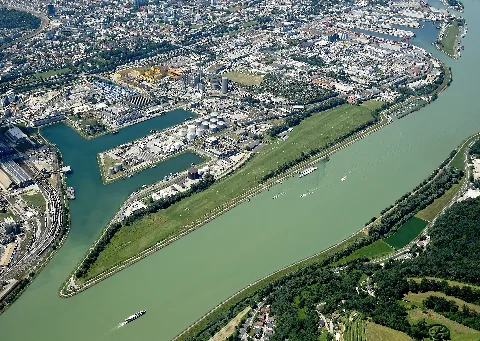 Aerial Image Of The Linz Ost Airfield