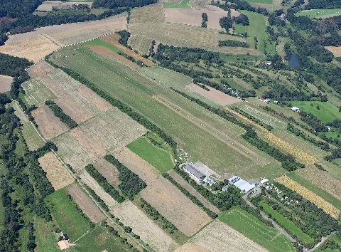 Aerial Image Of The Marpingen Airfield