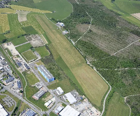 Aerial Image Of The Schameder Airfield