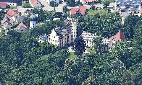 Aerial Image Of The Schloss Haldenwang