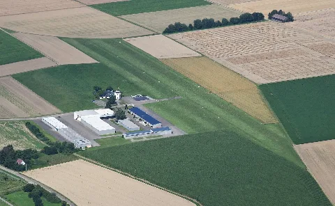 Aerial Image Of The Schwäbisch Hall Weckrieden Airfield