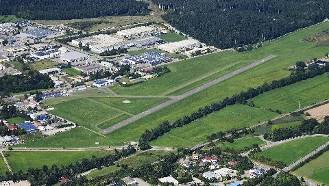 Aerial Image Of The Schwenningen Am Neckar Airfield