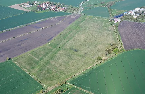 Aerial Image Of The Sömmerda Dermsdorf Airfield (View From The Southwest)