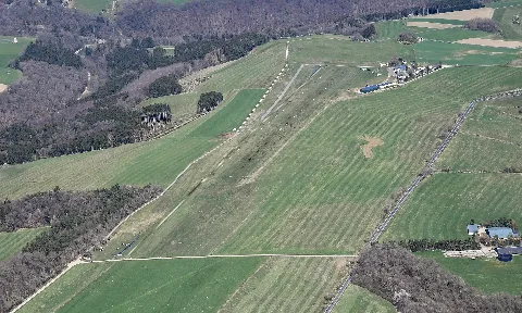 Aerial Image Of The Wershofen Eifel Airfield