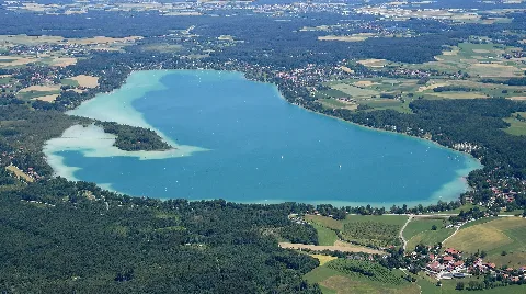 Aerial Image Of The Wörthsee (View From The Southwest)