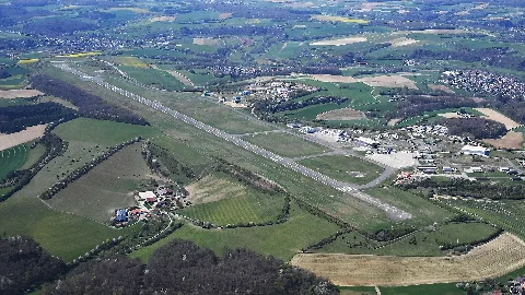 Aerial Image Of The Zweibrücken Airfield