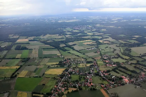 Aerial View Of Heitlingen (1)