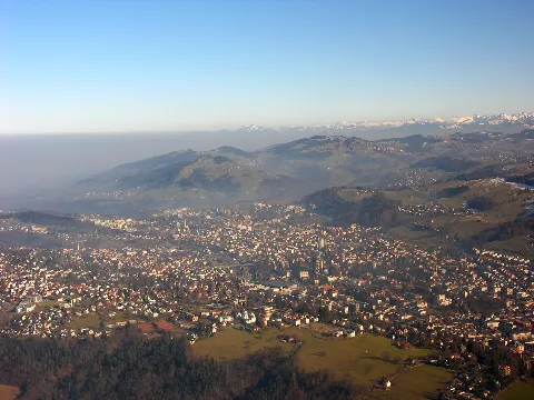 Aerial View Of Sankt Gallen 14.02.2008 14 48 58