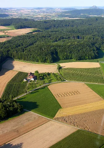 Aerial View Of Schlatterhof In Dörflingen 15.07.2008 16 52 37