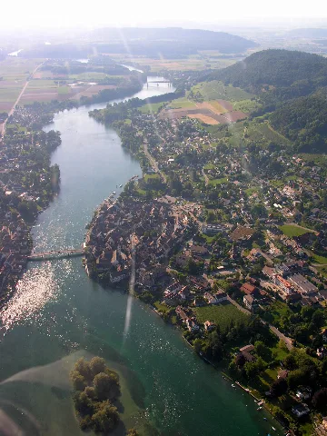 Aerial View Of Stein Am Rhein 15.07.2008 16 39 19