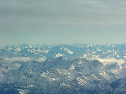 Aerial View Of The Austrian Alps From Overhead Kronbühl At 4520 M Asl 23.11.2008 13 55 58